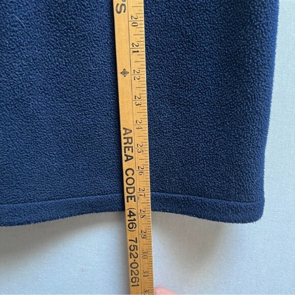 Vintage Lands’ End Dodgers fleece full zip up Vest Sz L - Picture 10 of 10